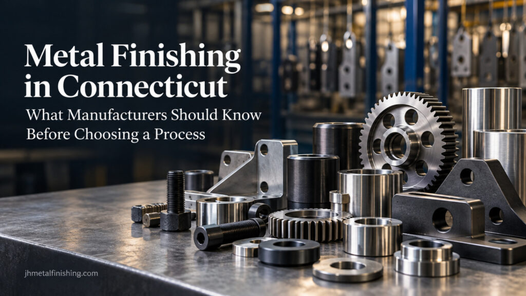 Metal finishing processes for Connecticut manufacturers